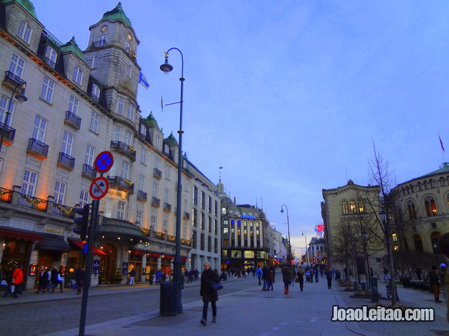 Foto do Grand Hotel em Oslo