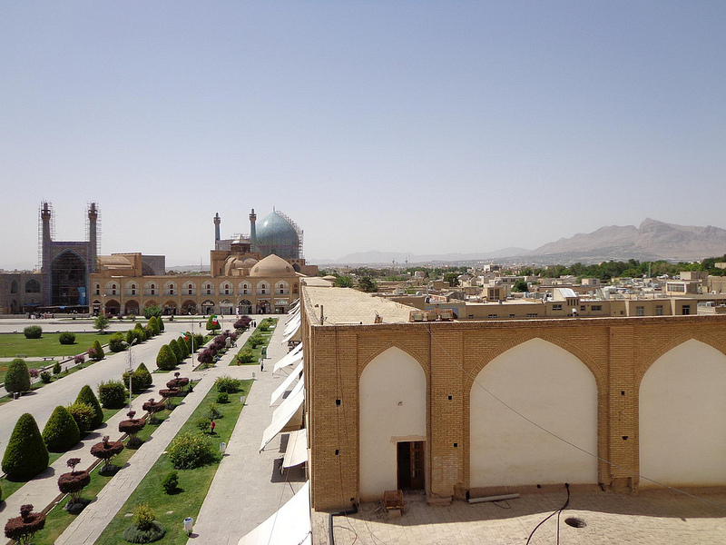 Fotografias da Praça Iman UNESCO Isfahan, Irão 24