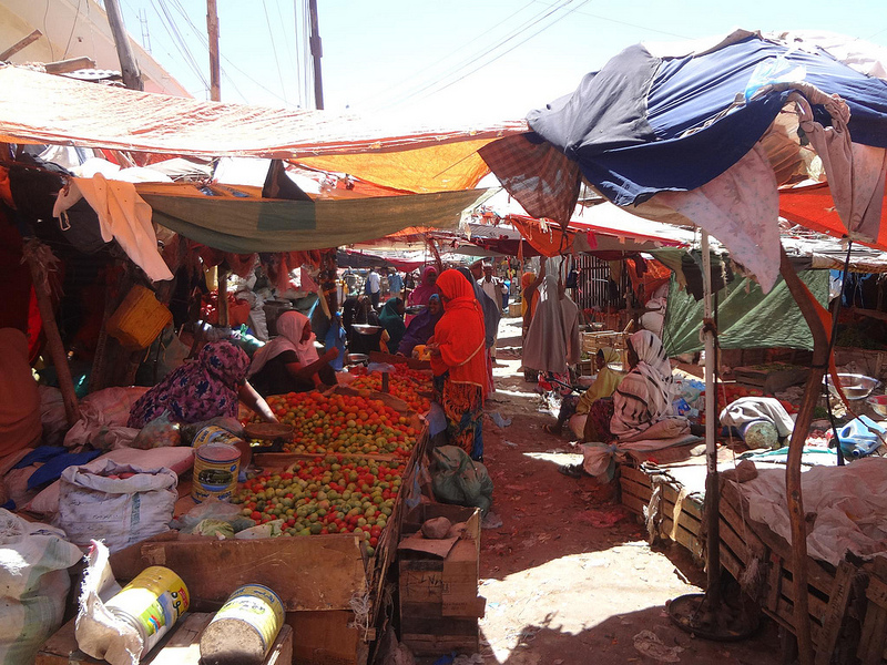 Fotografias do Mercado Bacadlaha, Hargeisa Somalilândia 8