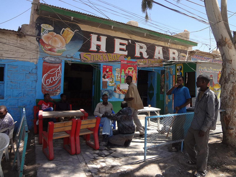 Fotografias de pinturas murais em Hargeisa, Somalilândia 2