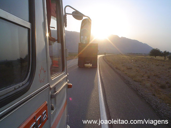 Fotografias autocarro Bandar-e Abbas até Shiraz, Irão 13