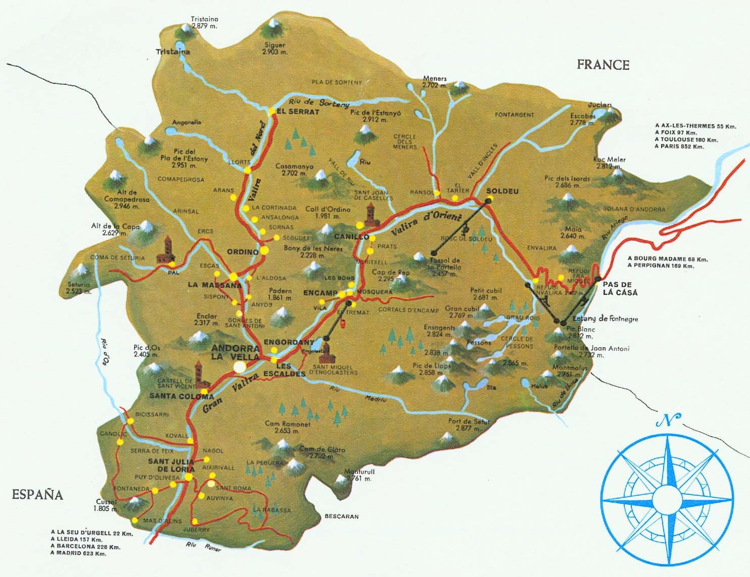 Mapa Geográfico de Andorra 65