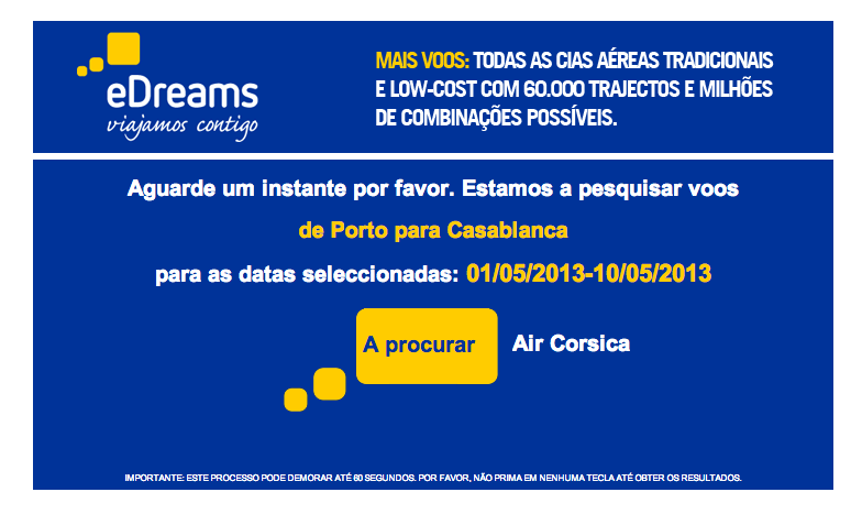Bilhete avião Porto Casablanca em Marrocos