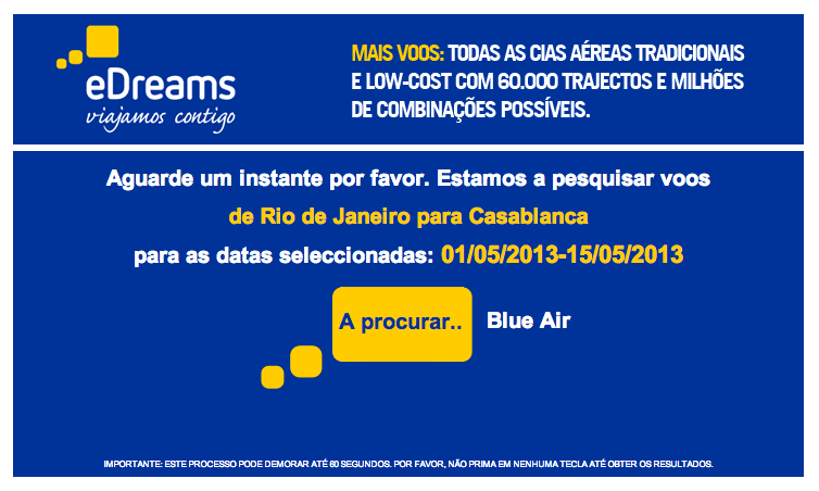 Bilhete avião Rio de Janeiro Casablanca em Marrocos