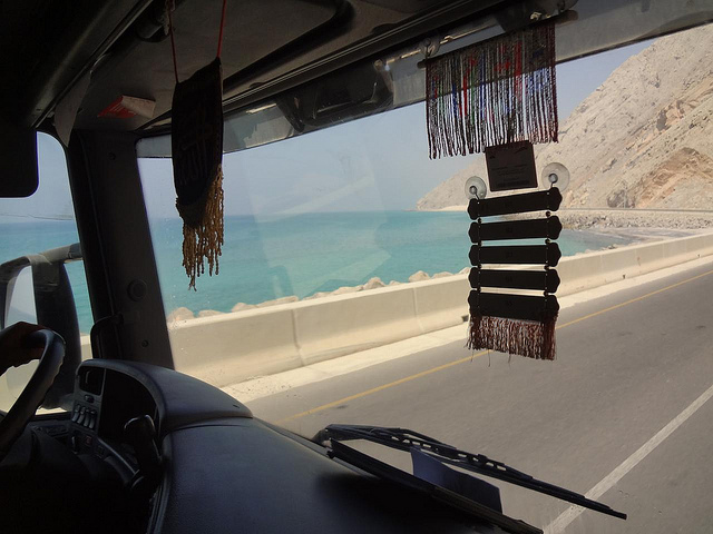 Boleia Fronteira EAU e Ras Musandam até Khasab, Omã 56