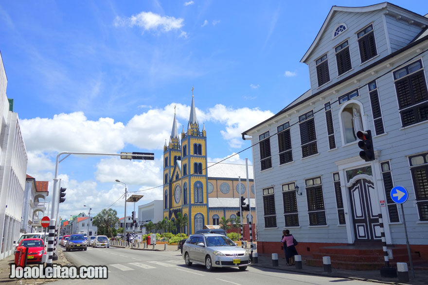 Centro histórico de Paramaribo, Visitar o Suriname