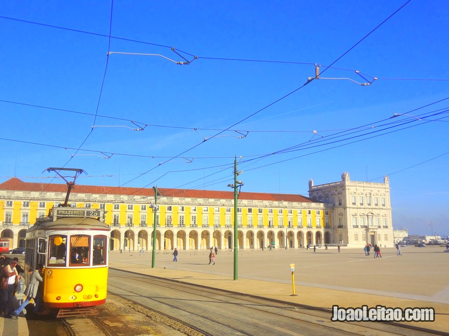 Foto do Terreiro do Paço em Lisboa