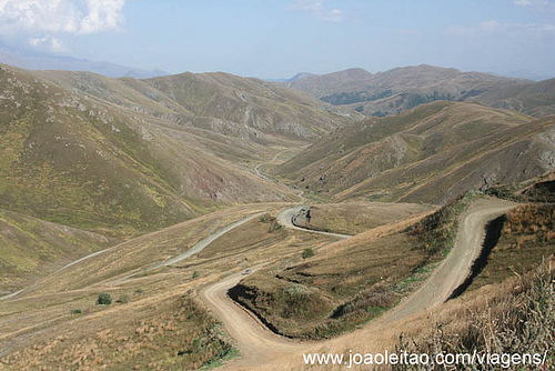 Fotos estrada Montanha em Jamili e Dadivank no Nagorno Karabakh 8