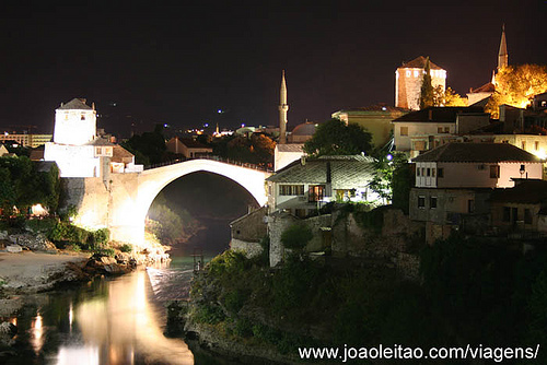 Fotografias de Mostar by night, Bósnia e Herzegovina 5