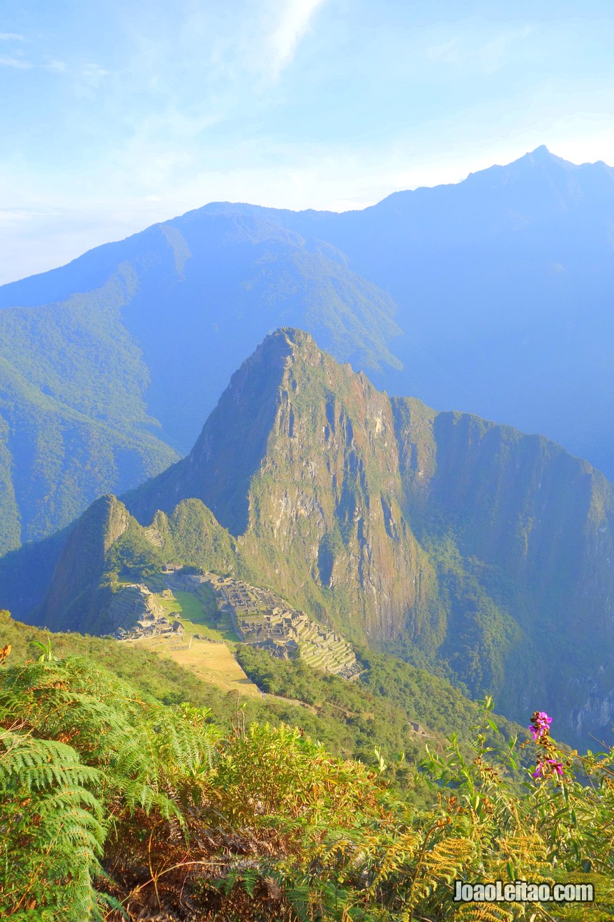 Vista do Santuário Histórico de Machu Picchu