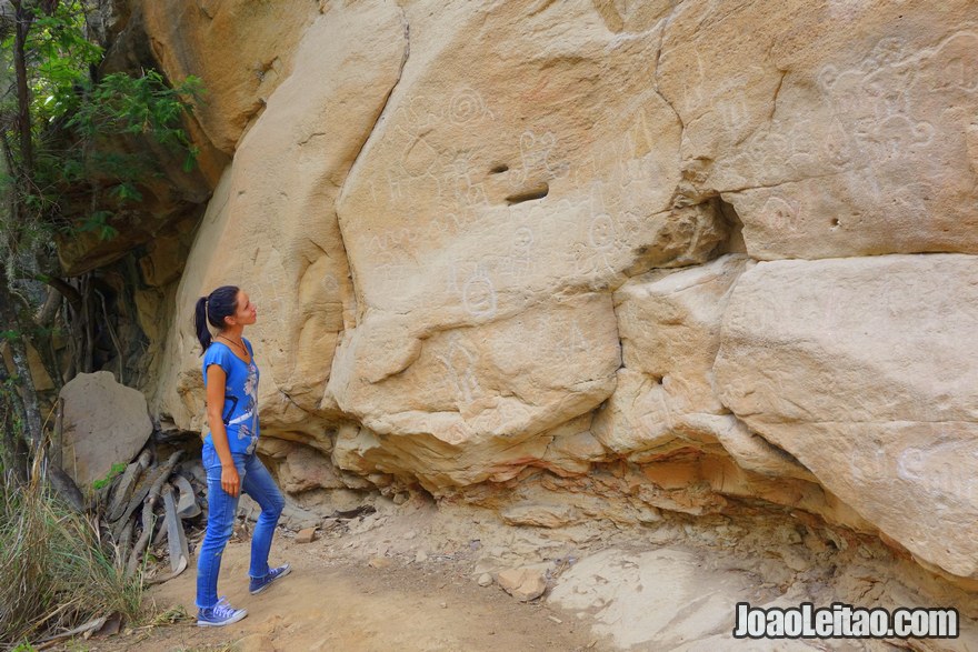 Petroglyphs of Pitaya Peru