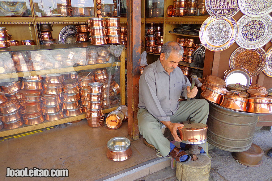 Artesãos iranianos