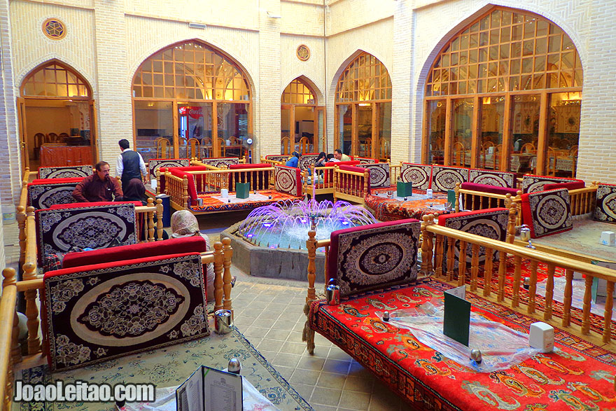 Restaurante Bastani em Isfahan