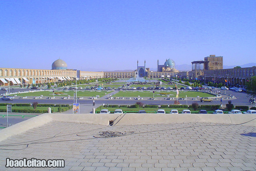 Praça Naqsh-e Jahan em Isfahan