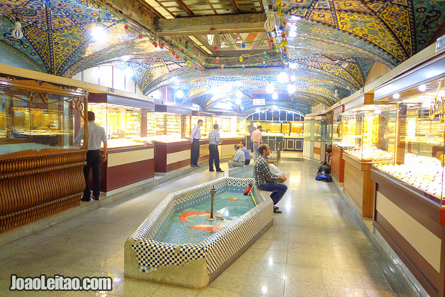 Mercados de Ouro em Teerão