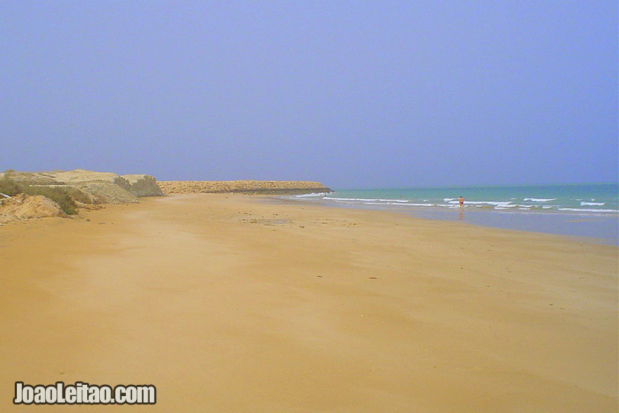 Praias desertas da Ilha Qeshm