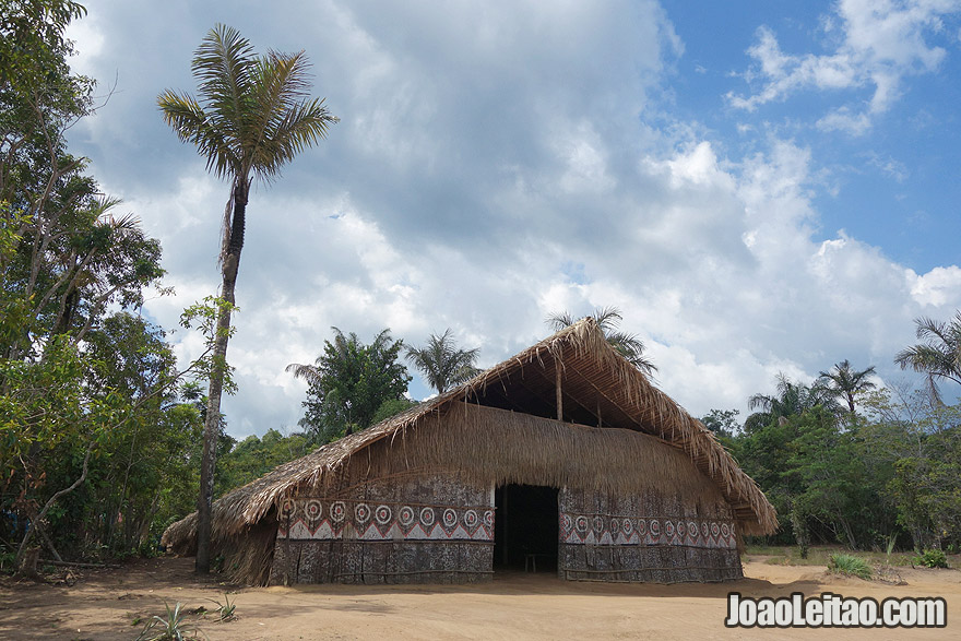 Casa Indigena no Amazonas