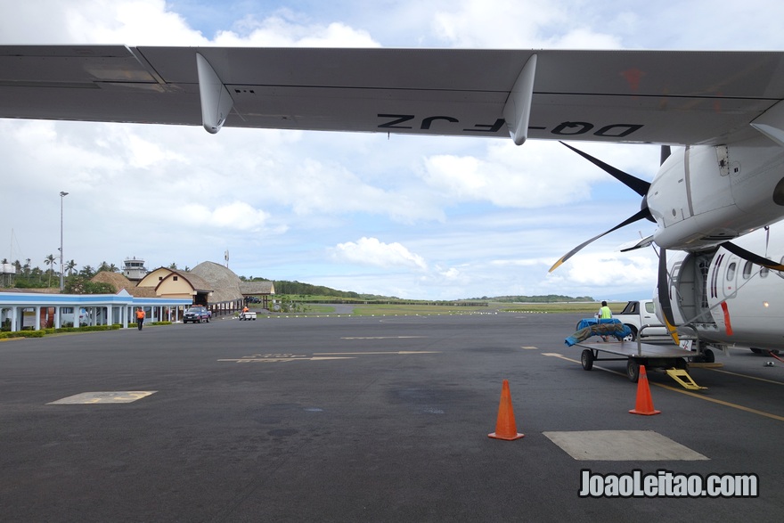Aeroporto de Apia na Samoa