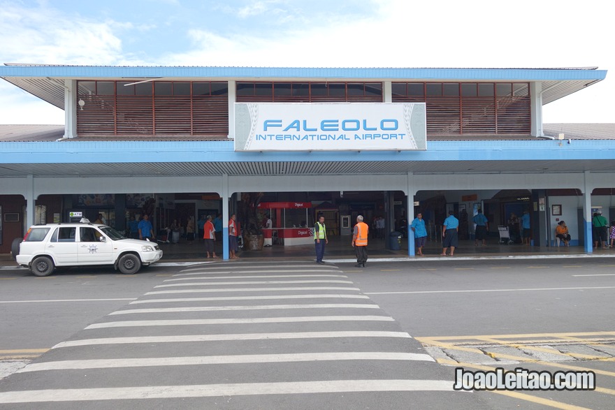 Aeroporto de Apia na Samoa