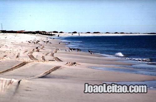 Auto-estrada da Praia na Mauritânia