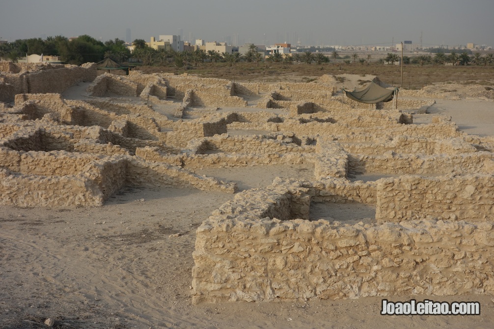 Ruínas de Saar que datam de 3900 aC, Idade do Bronze bareinita