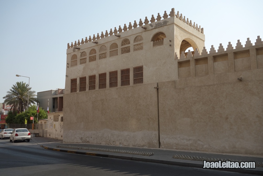 Arquitectura tradicional da zona história da Indústria perlífera do Bahrein