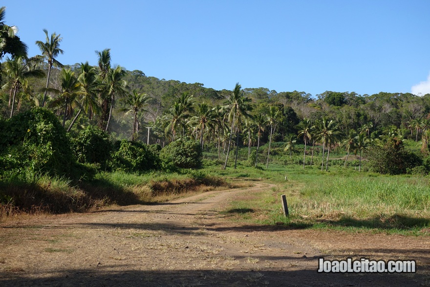 Fotografia da Ilha Ovalau nas Fiji