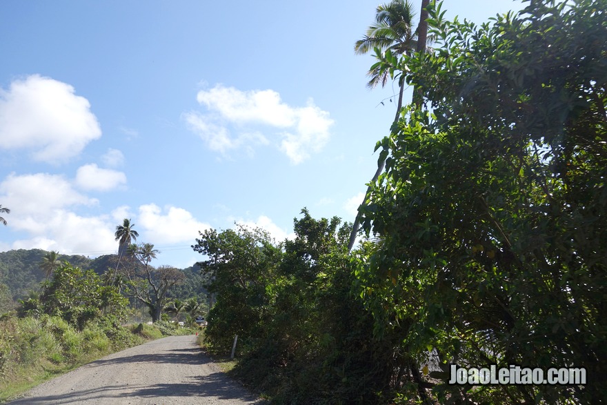 Fotografia da Ilha Ovalau nas Fiji