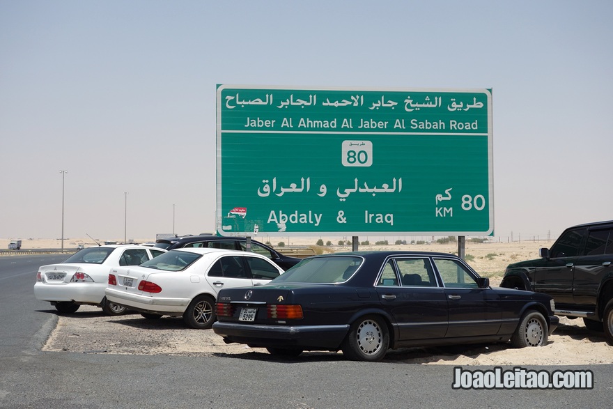 Autoestrada da Morte - Autoestrada 80 (rodovia Highway 80) no Kuwait