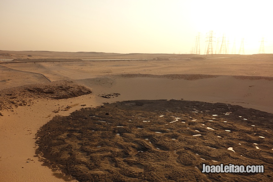 Lago de petróleo Al Bahra