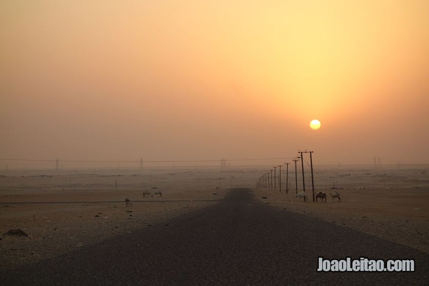 Pôr do Sol em Al Mutla