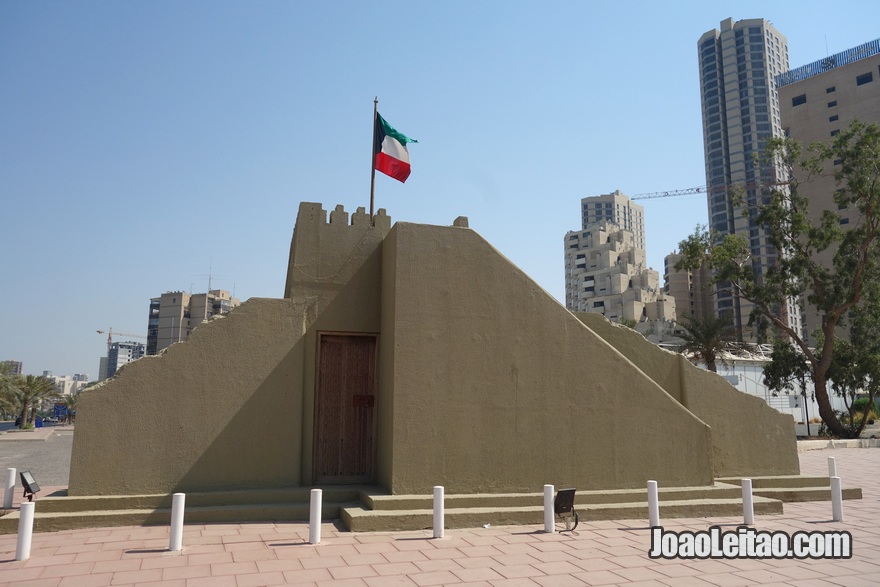 Edifício histórico na Cidade do Kuwait