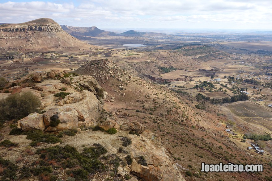 Imagem do Lesoto na África Austral