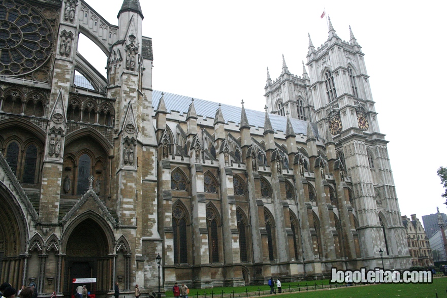 Lateral da Abadia de Westminster (Westminster Abbey)