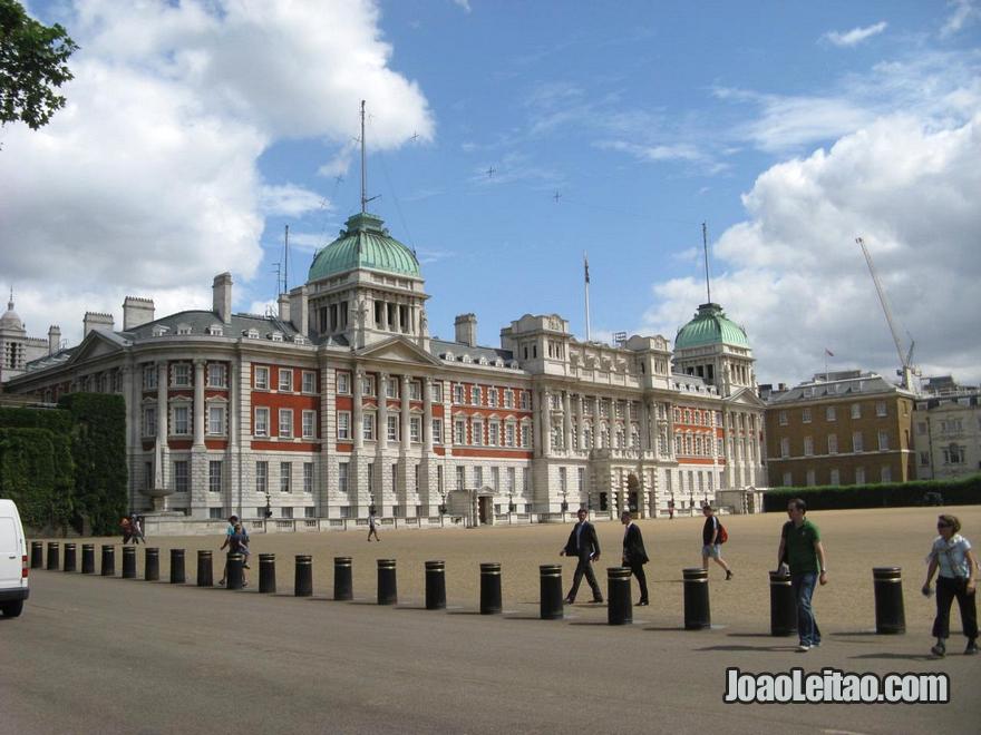 Lindo edifício da Horse Guards Parade