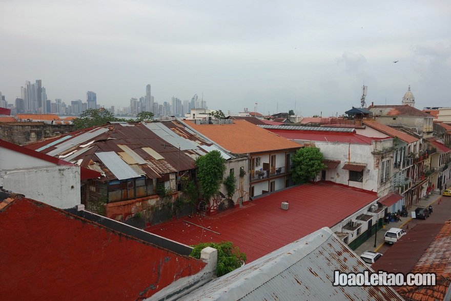 Vista do Hotel Magnolia Inn na Cidade do Panamá