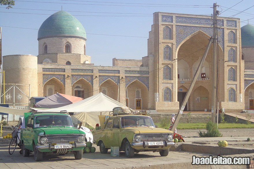 Mesquita Kokand Jami no Uzbequistão