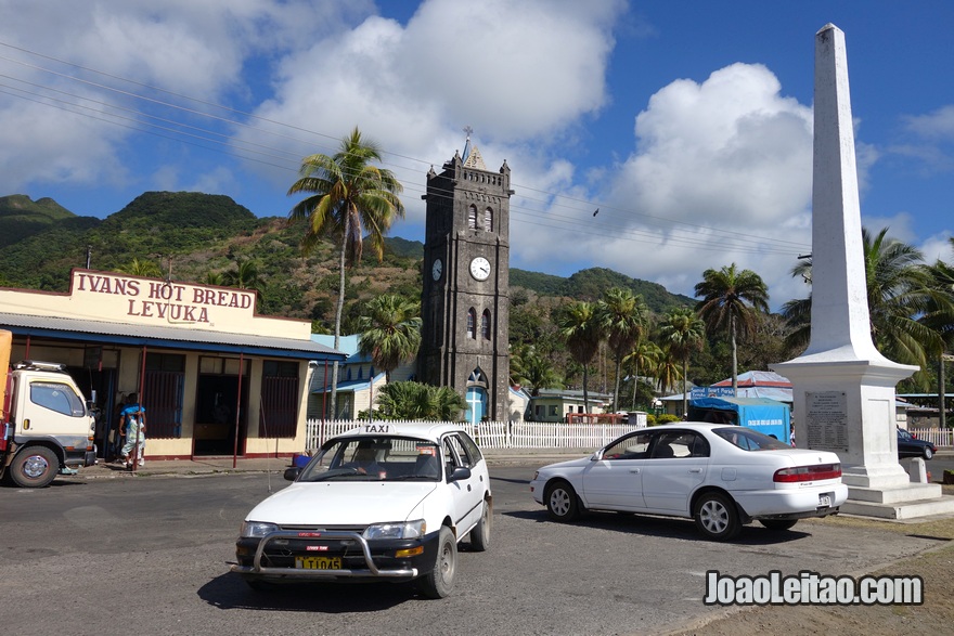 Igreja do Sagrado Coração em Levuka, Ilhas Fiji