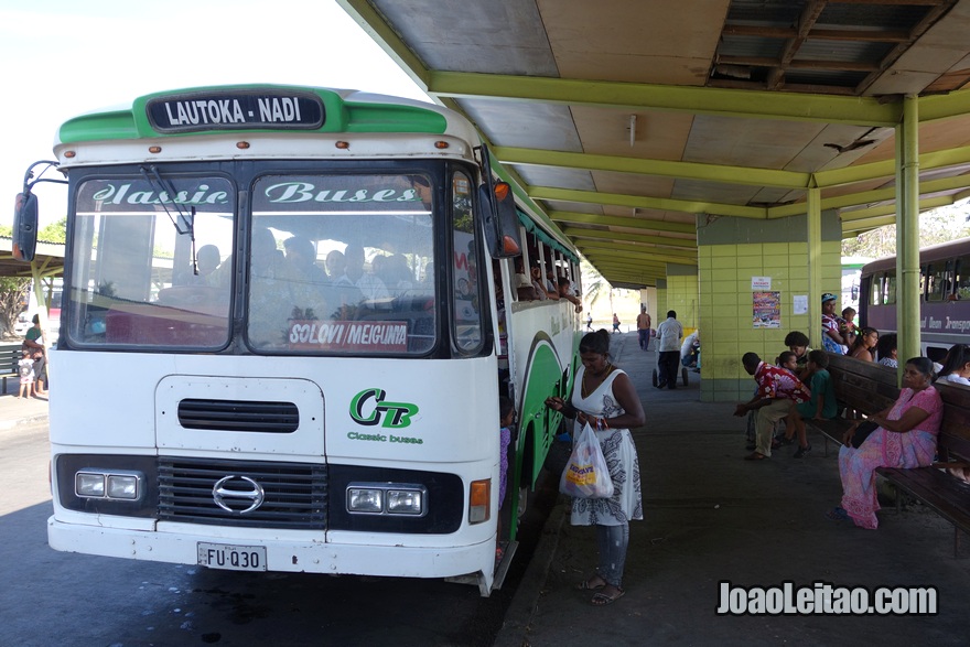 Estação de autocarros (ônibus) em Nadi