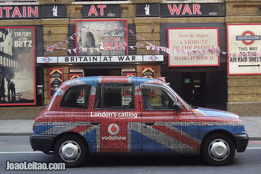 Taxi em Londres