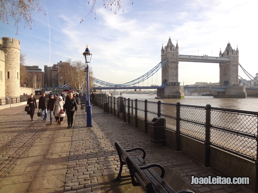 Vista da Torre da Ponte (Tower Bridge)