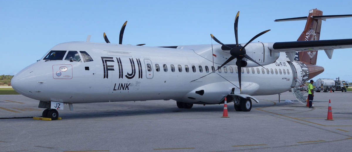 Viajar de Aviao nas Ilhas do Pacifico