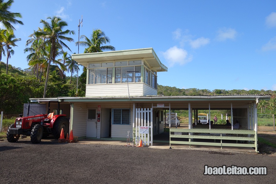 Levuka Airfield nas Ilhas Fiji