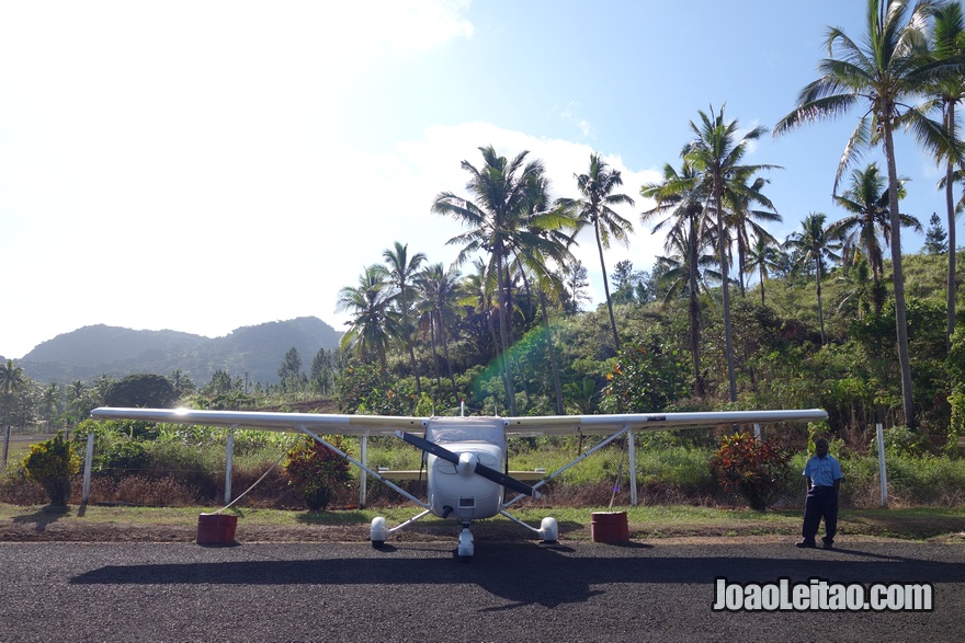 Levuka Airfield nas Ilhas Fiji