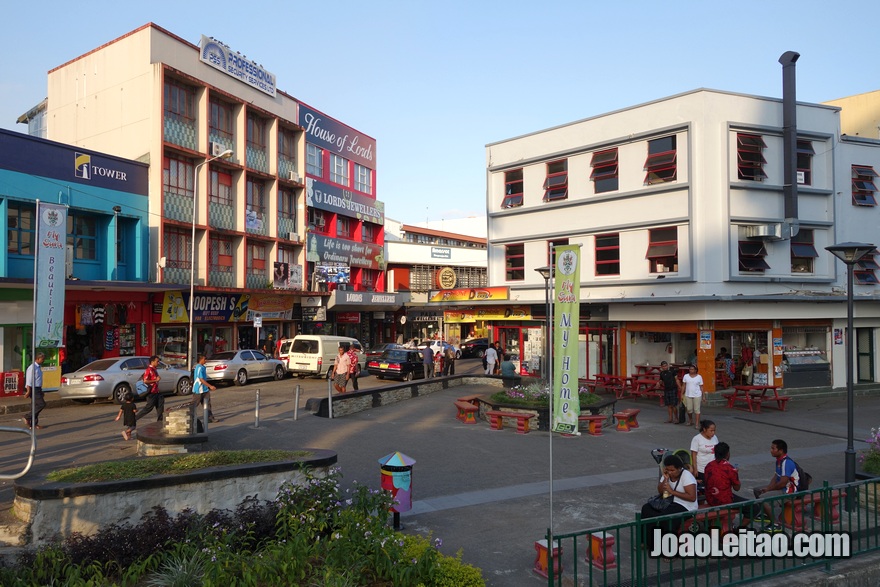 Visitar o centro de Suva, a capital das Fiji