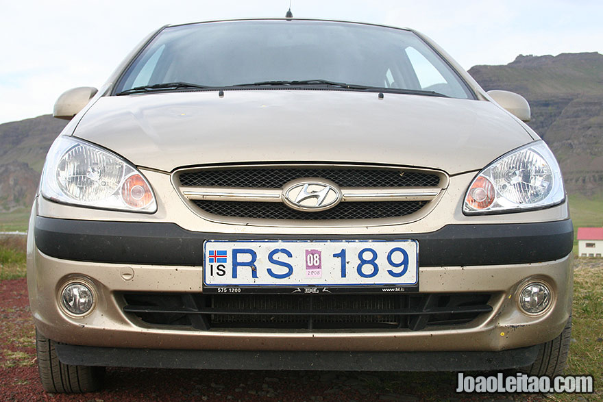 Hyundai Getz de aluguer na Islândia