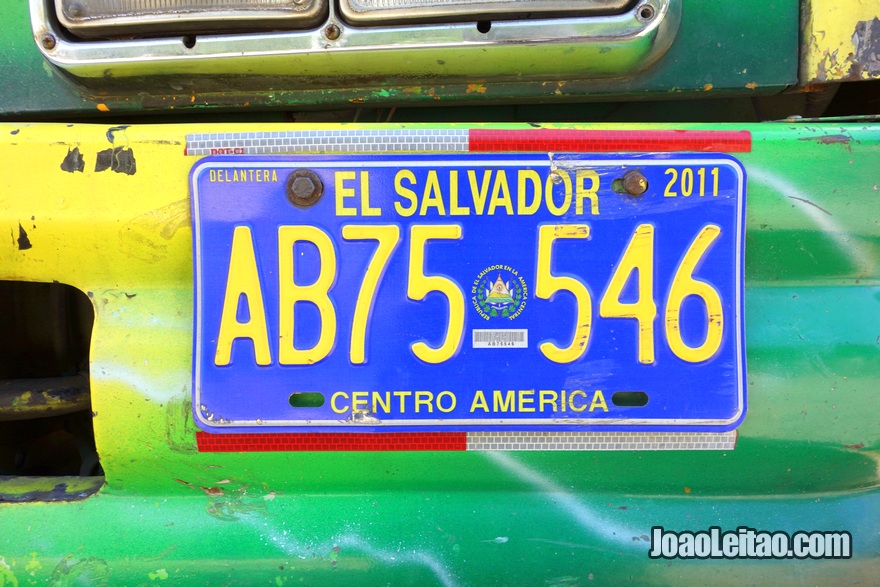 Matrícula do Autocarro El Poy até Aguilares, El Salvador