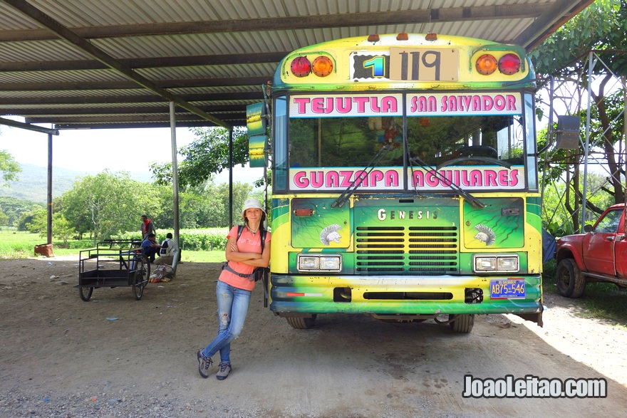 Autocarro El Poy até Aguilares, El Salvador