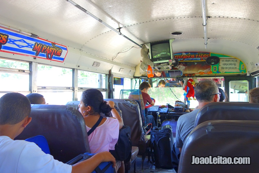 Autocarro Aguilares até Sochitoto, El Salvador