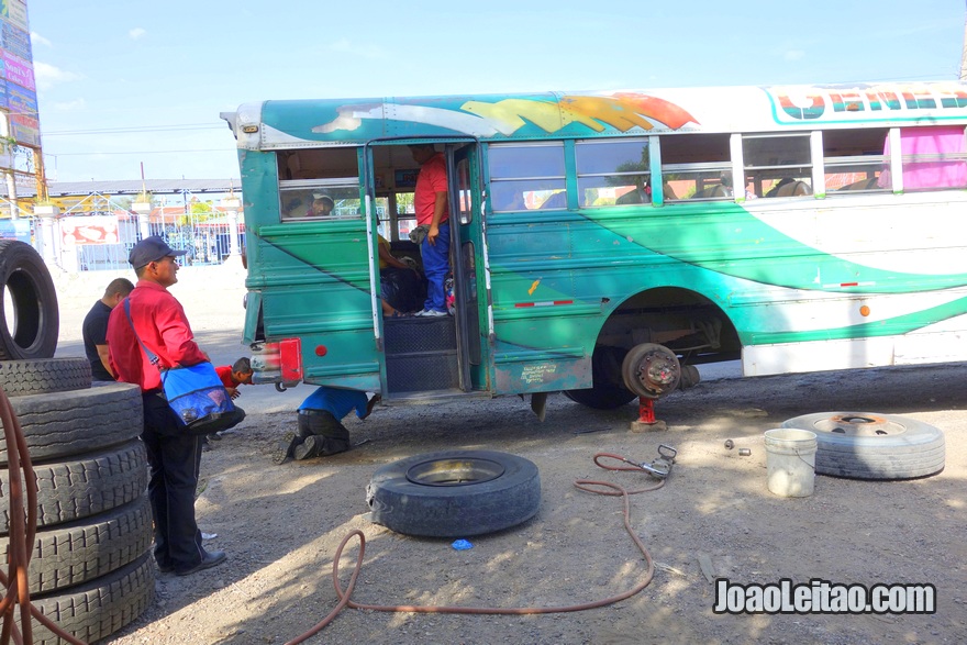 Autocarro Aguilares até Sochitoto, El Salvador